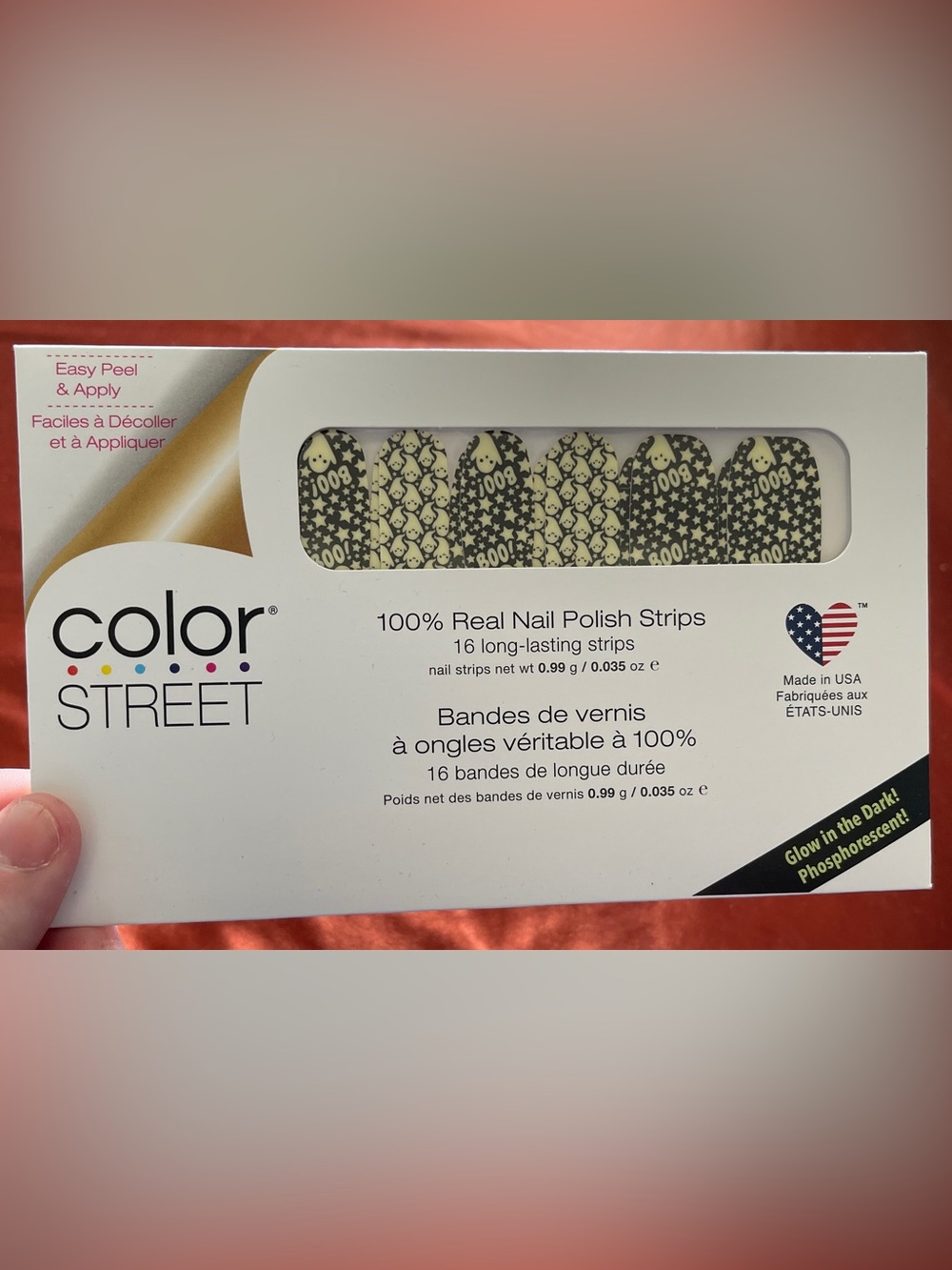 Color Street Nail Strips - Glow In The Dark Here Fir The Boos